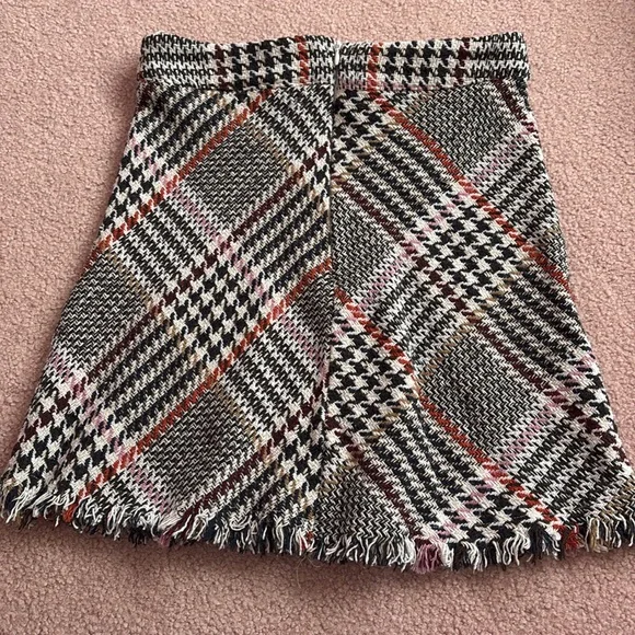 Princess Polly Twead Skirt Size 2 - Picture 5 of 8